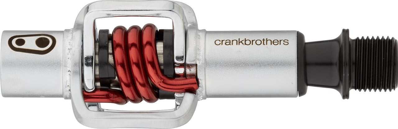 Pédales CRANKBROTHERS EGG BEATER 1 Argent/Rouge