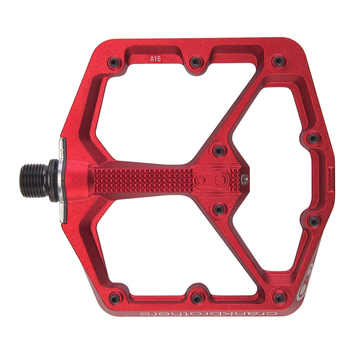 Pédales Plates CRANKBROTHERS STAMP 7 Large Rouge