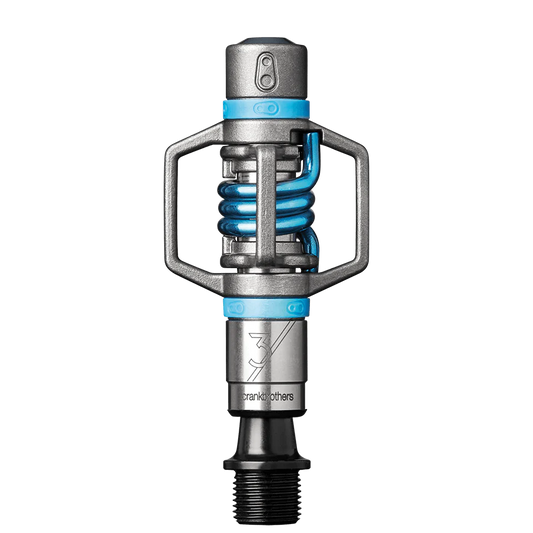 Pédales CRANKBROTHERS EGG BEATER 3 Argent/Bleu