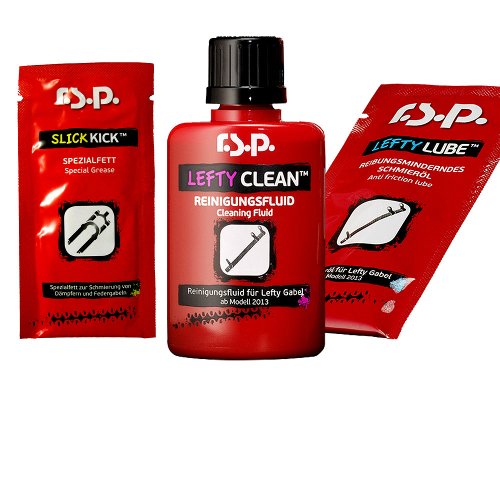 Kit d'Entretien pour Fourche Lefty RSP LEFTY OCHO KIT (50 ml + 10 ml + 8 g)