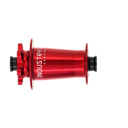 Moyeu Avant INDUSTRIE NINE Hydra 15x110 mm Boost Disque 6 Trous Rouge