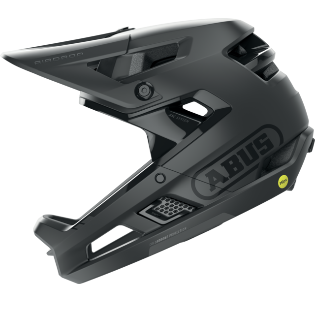 ABUS AIRDROP MIPS MTB-hjälm Svart Matt