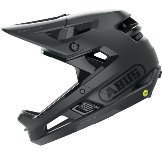 Kask MTB ABUS AIRDROP MIPS czarny matowy