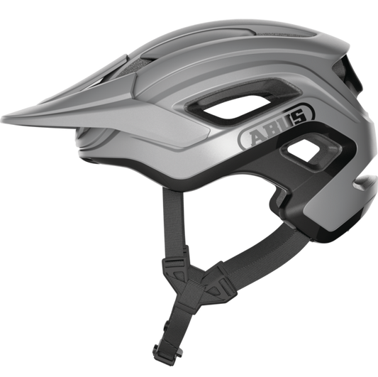 Kask ABUS CLIFFHANGER MTB srebrny