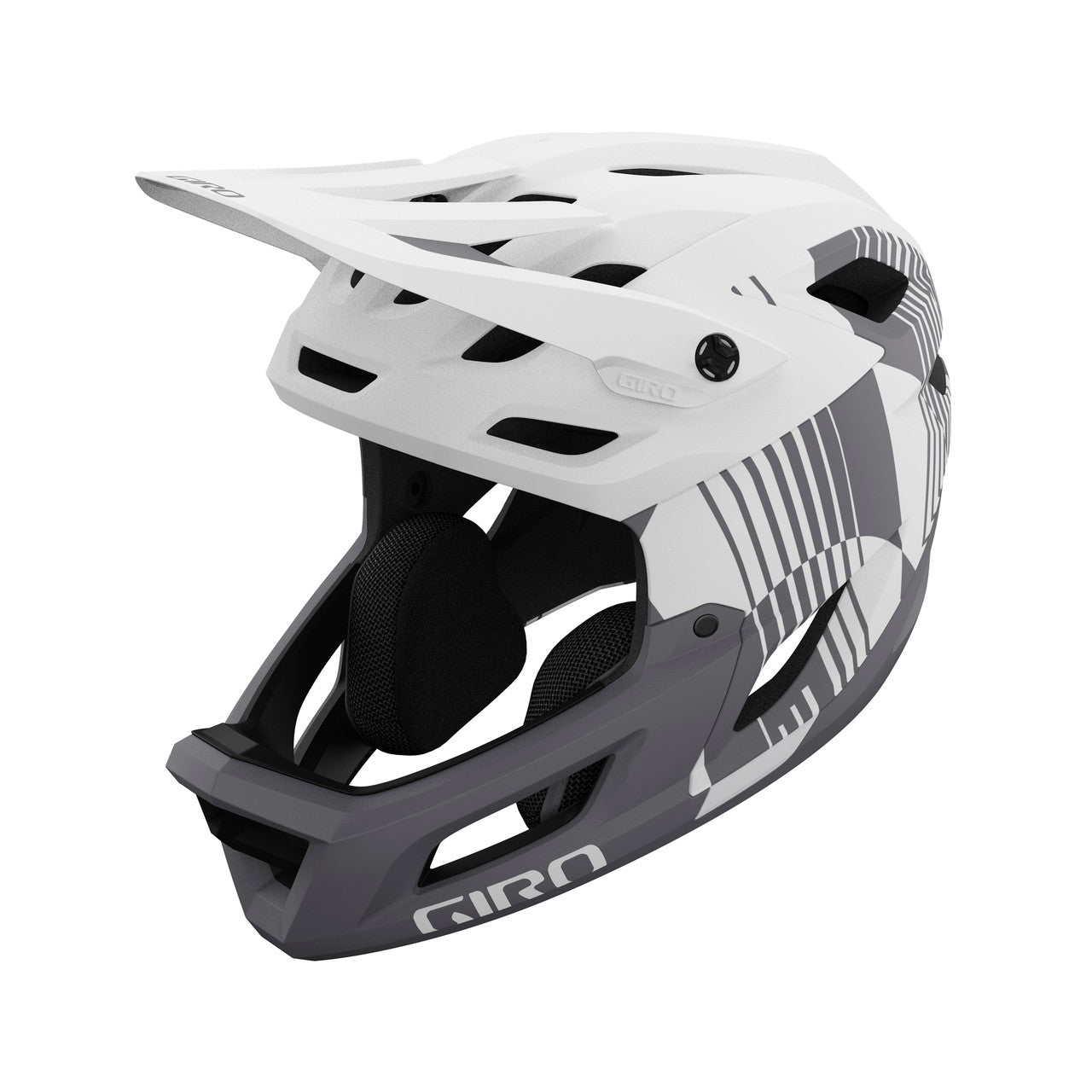 Kask MTB GIRO COALITION SPHERICAL szary/biały