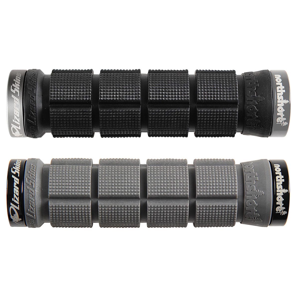 Grips LIZARD SKINS NORTHSHORE Lock-On Noir/Argent