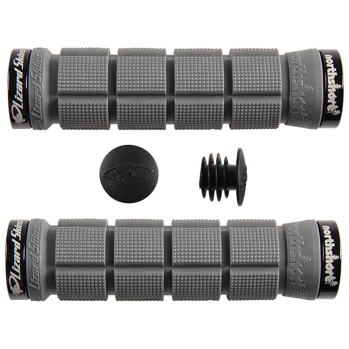 Grips LIZARD SKINS NORTHSHORE Lock-On Noir/Argent