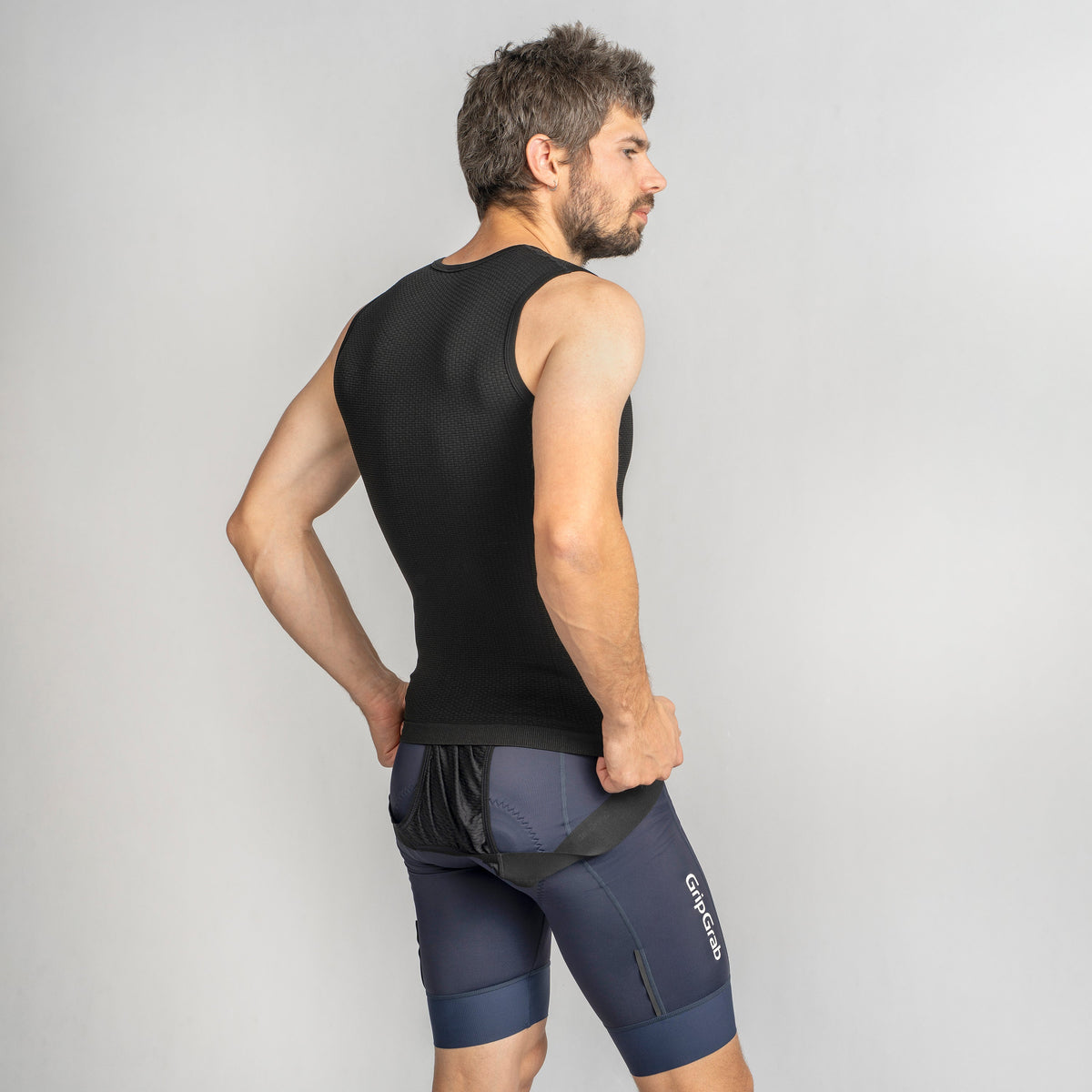 Sous-Vêtement Sans Manches GRIPGRAB PACR SPRING AUTUMN SEAMLESS Noir