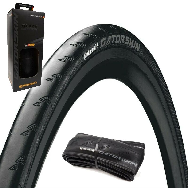 Opona CONTINENTAL GATORSKIN 700c TubeType Full Black