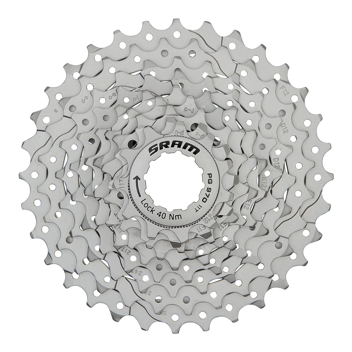 Cassette 9V SRAM X7 PG970