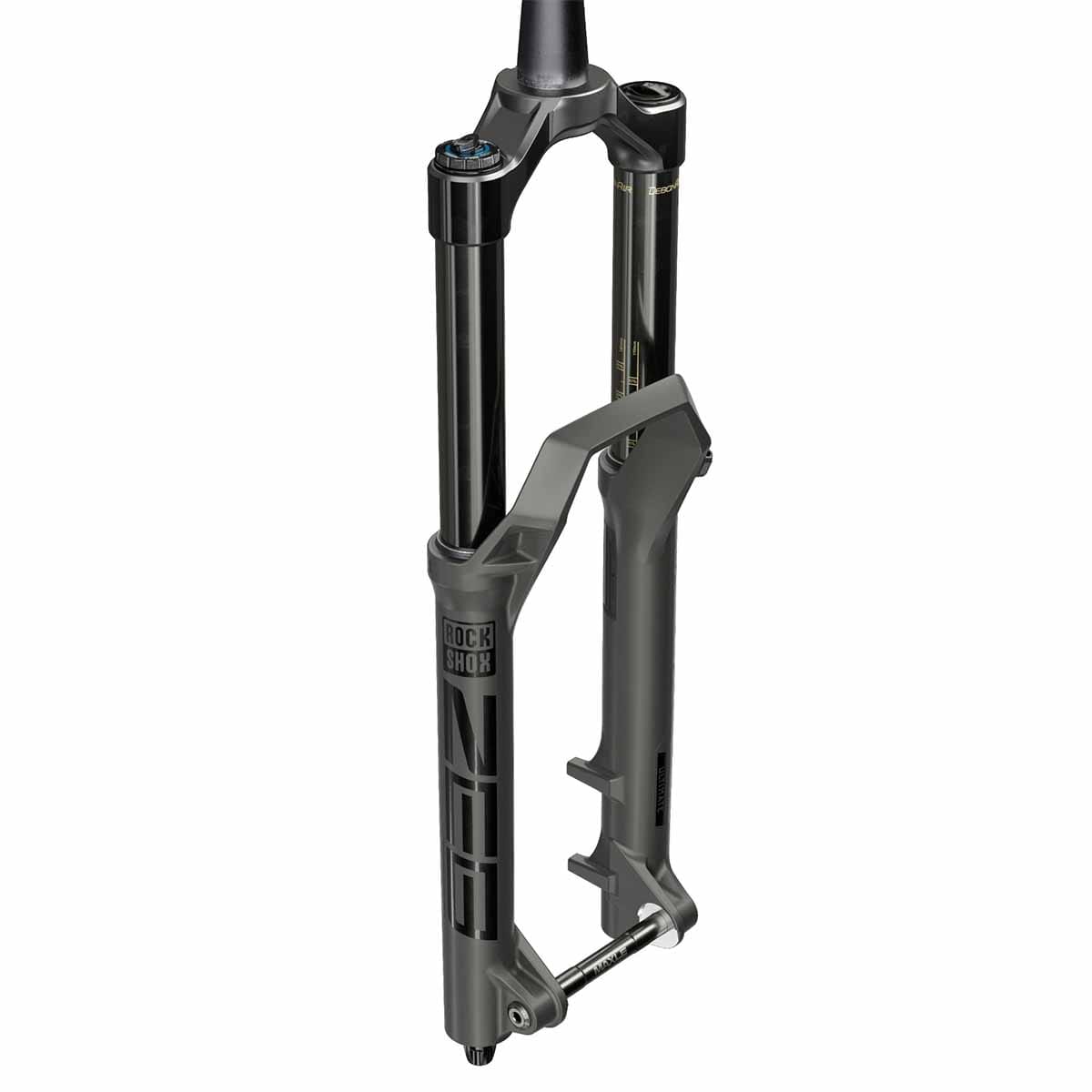 Fourche ROCKSHOX ZEB ULTIMATE CHARGER 2.1 RC2 27,5 Debonair Axe 15 mm Boost Conique Gris 2021