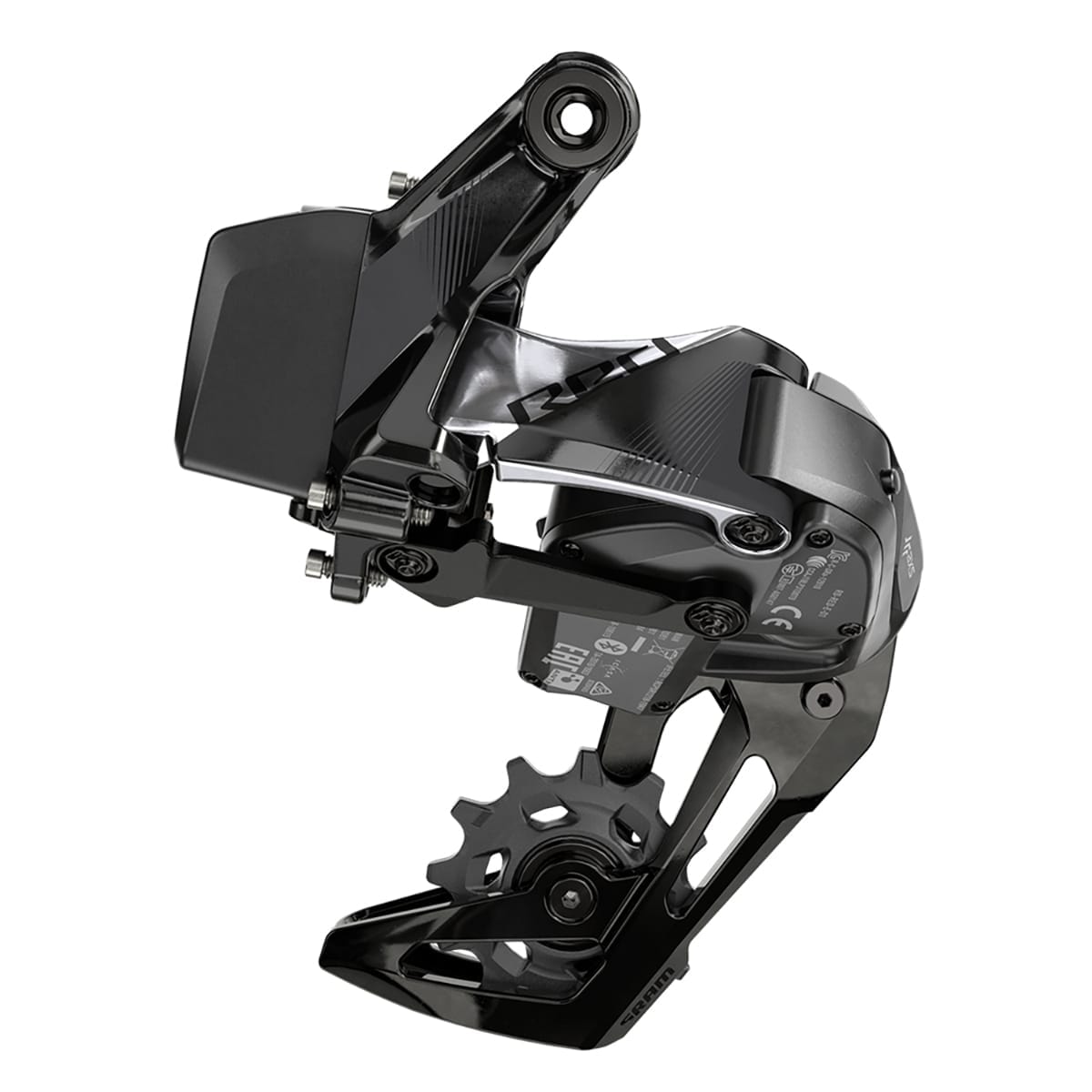 Dérailleur Arrière SRAM RED E-TAP AXS XPLR 2x12V Chape Longue