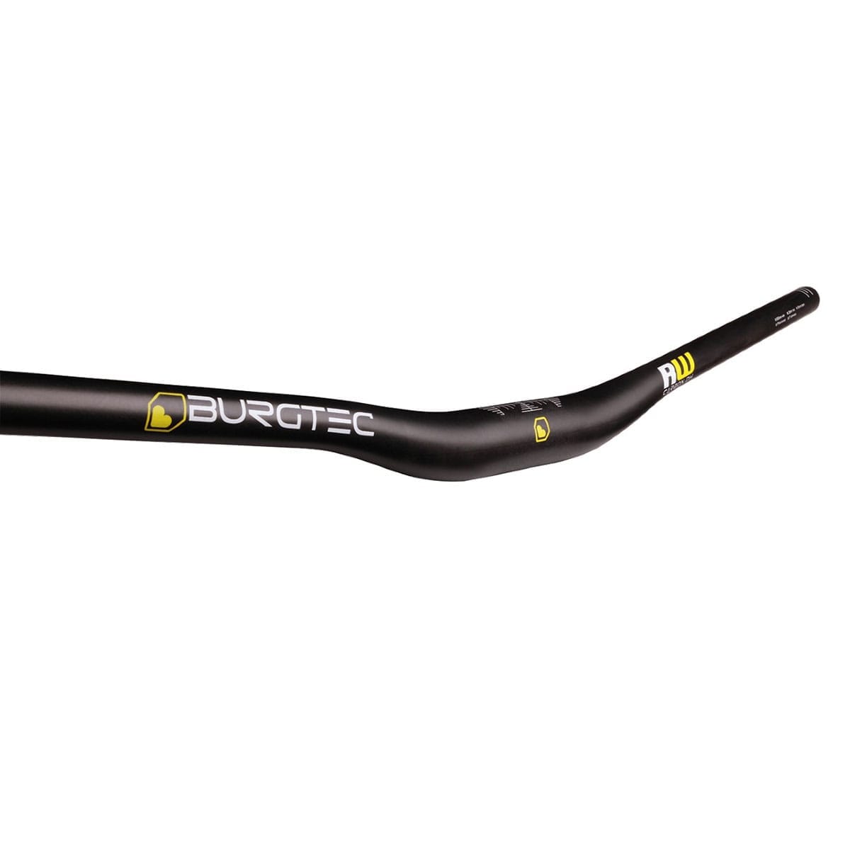 Cintre BURGTEC RIDEWIDE CARBON DH Rise 30 mm 35/800 mm Noir Noir