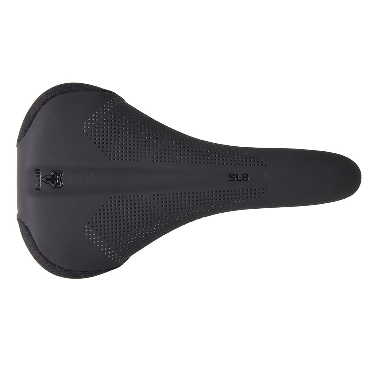 Selle WTB SL8 127 mm Rails Titanium Noir