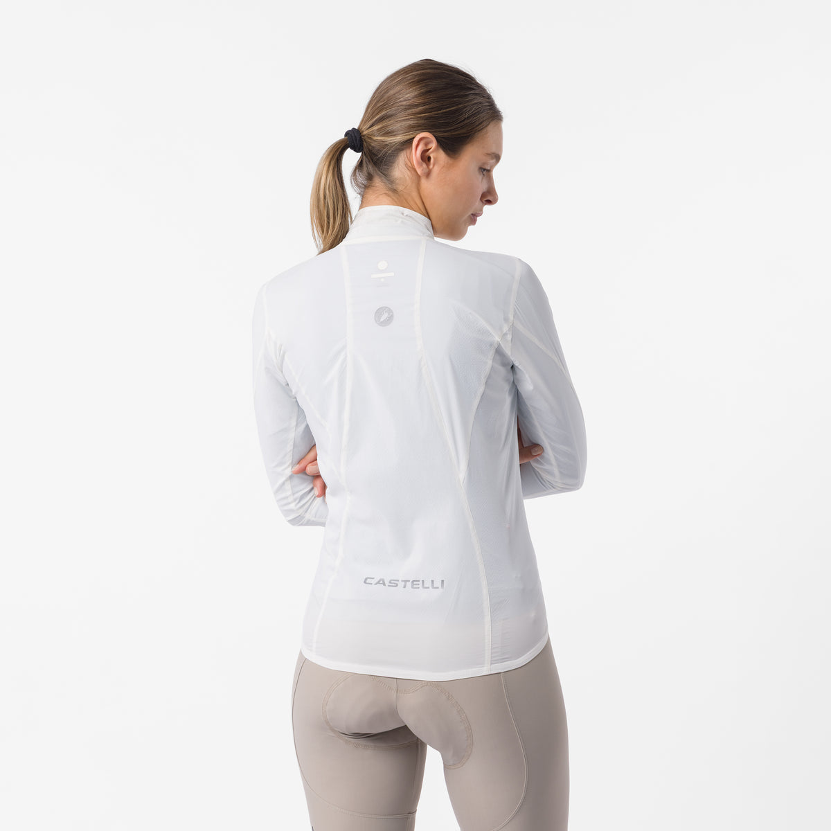 Veste CASTELLI Transition Air Femme Ivoire – vue de dos