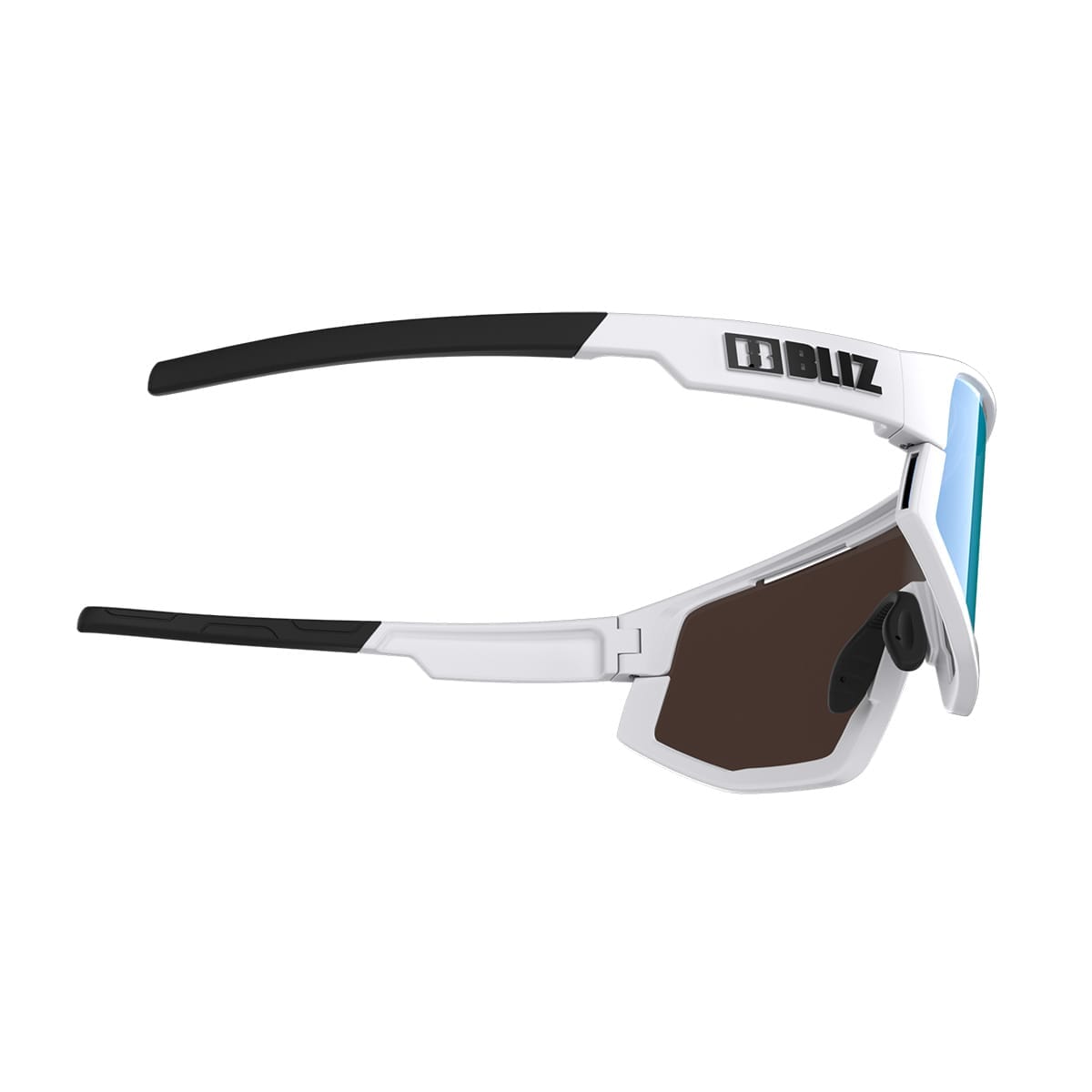 Lunettes BLIZ FUSION SMALL Blanc Ecran Bleu Iridium