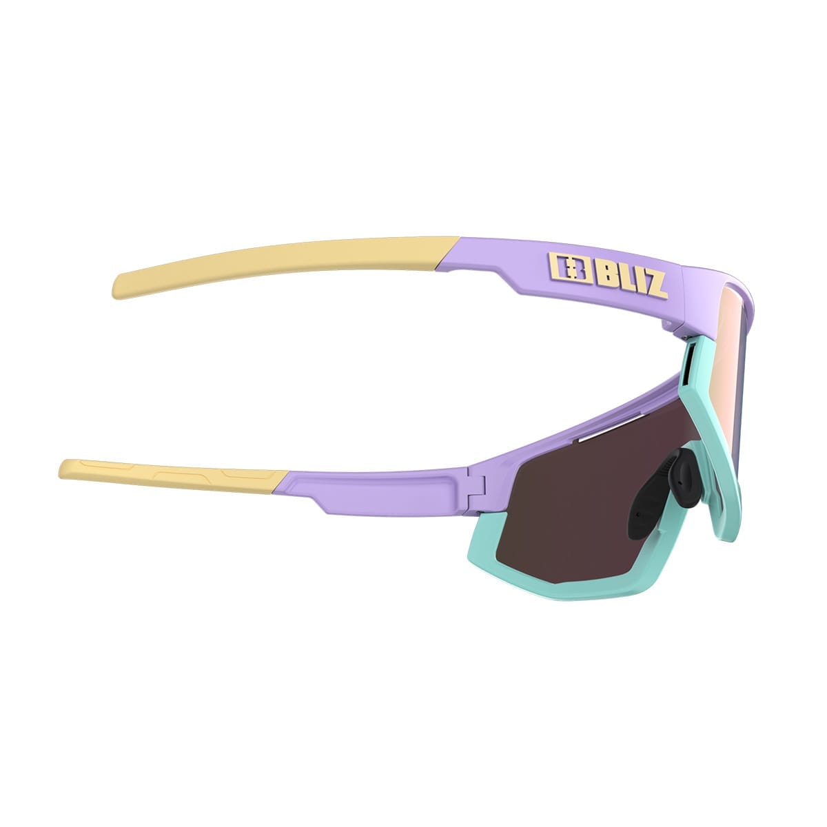 Lunettes BLIZ FUSION SMALL Violet Ecran Rose Iridium