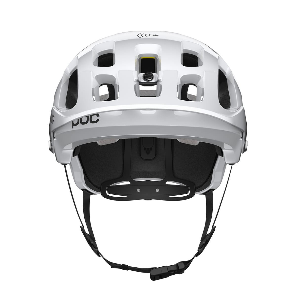 Casque VTT POC TECTAL RACE MIPS NFC AVIP Blanc/Orange