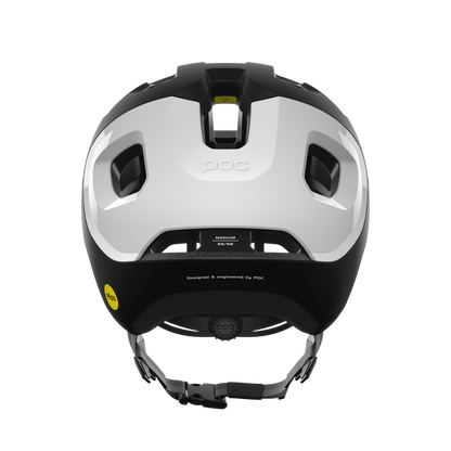 Casque VTT POC AXION RACE MIPS Noir Mat/Blanc