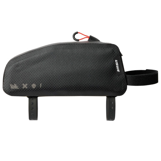 USWE TOP TUBE ZIPPERED 1,2 L ramväska Svart