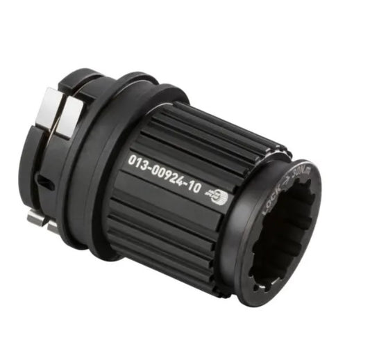 Korpus wolnego koła do trenażera domowego TACX NEO 2T i FLUX typu SHIMANO z osią Micro Spline 12 mm