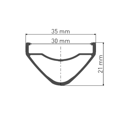 Roue Arrière DT SWISS XM 1700 SPLINE 30 mm 27.5" 12x148 mm Boost