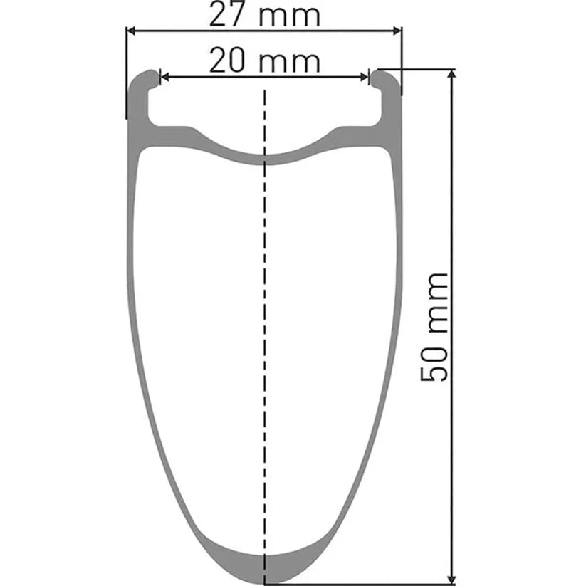 Paire de Roues DT SWISS ARC 1400 DICUT 50 DISC (Center Lock)