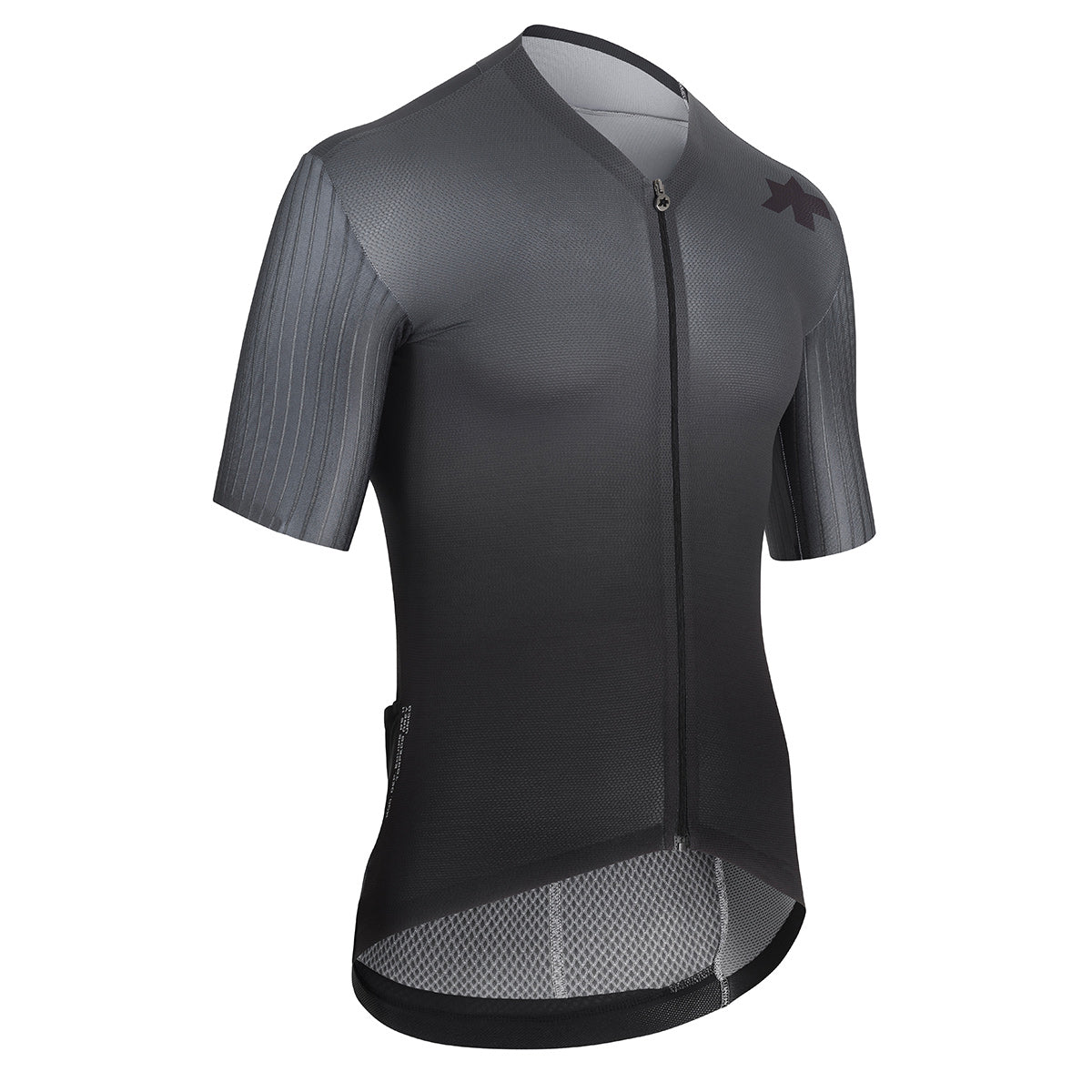 Maillot ASSOS  EQUIPE RS  S11 Manches Courtes Noir/Gris