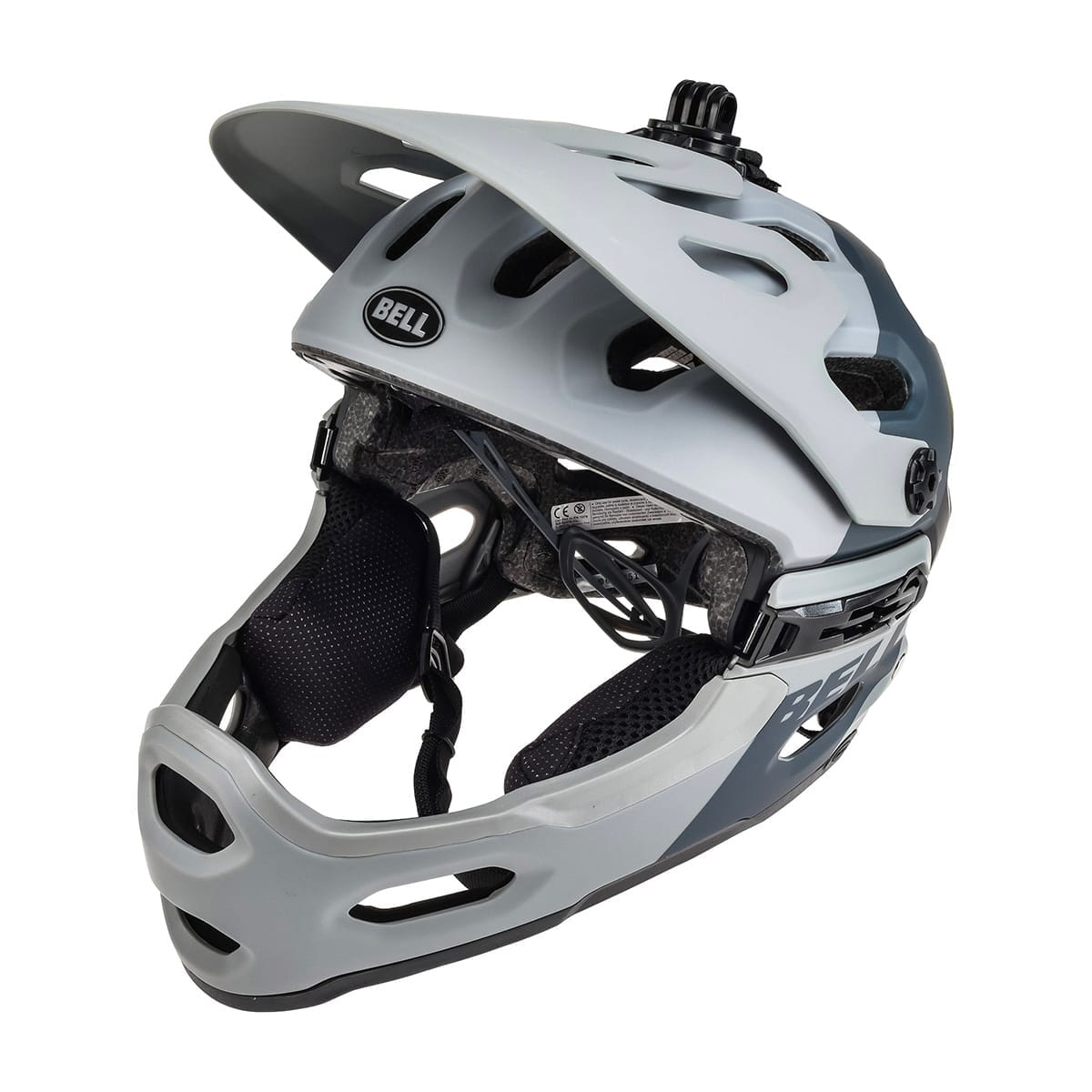 Casque VTT BELL SUPER 3R MIPS Gris/Noir