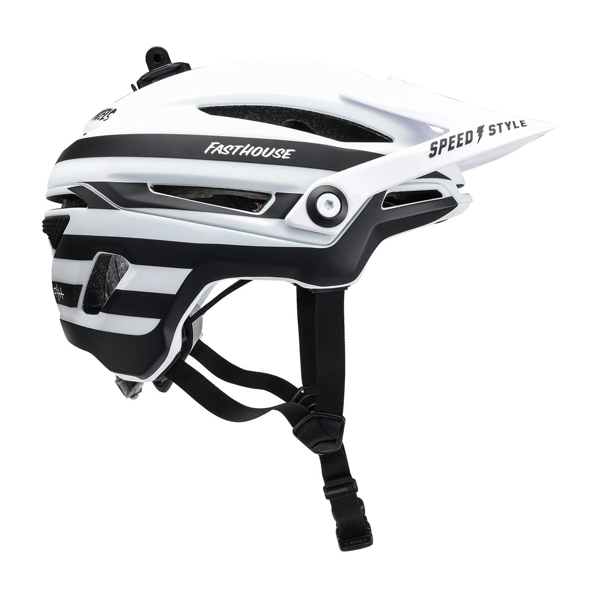 Casque VTT BELL SIXER MIPS FASTHOUSE Blanc/Noir