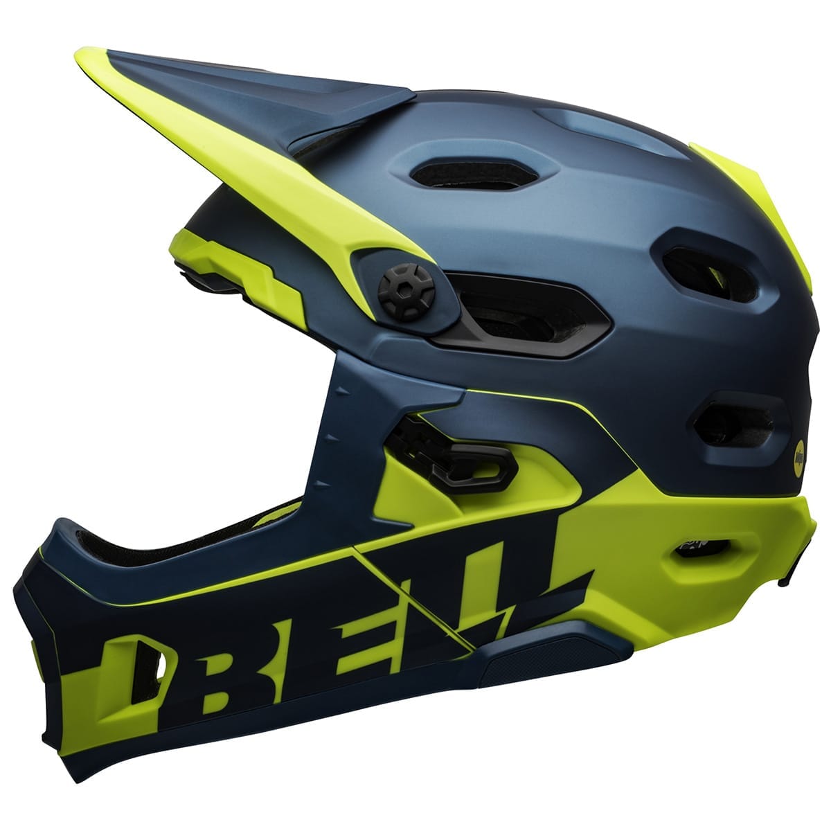 Casque VTT BELL SUPER DH MIPS Bleu/Jaune