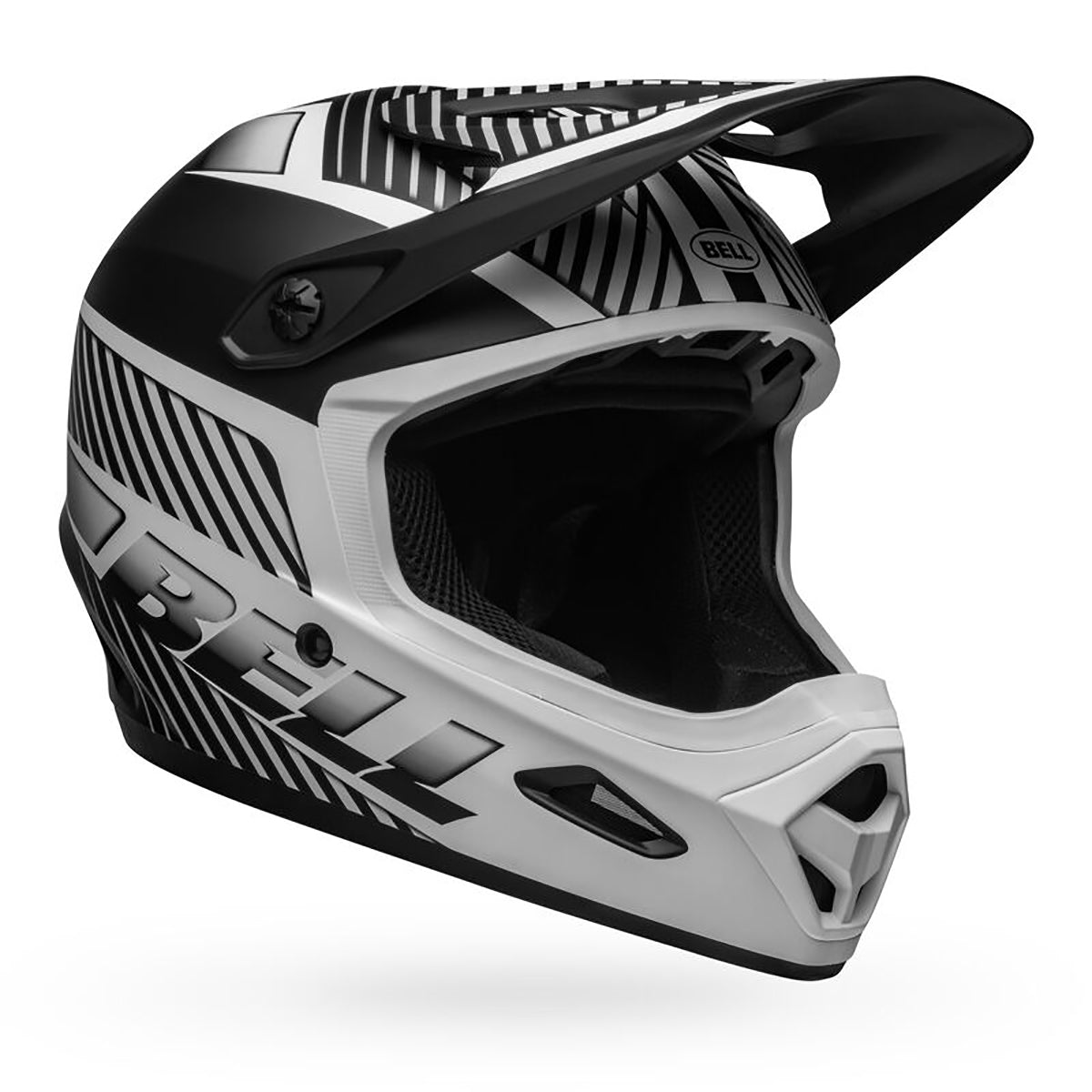 Casque VTT BELL TRANSFER Noir Mat/Blanc