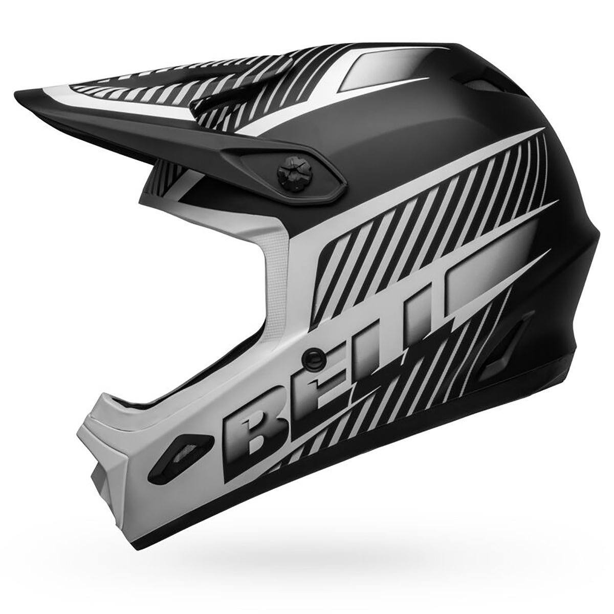 Casque VTT BELL TRANSFER Noir Mat/Blanc