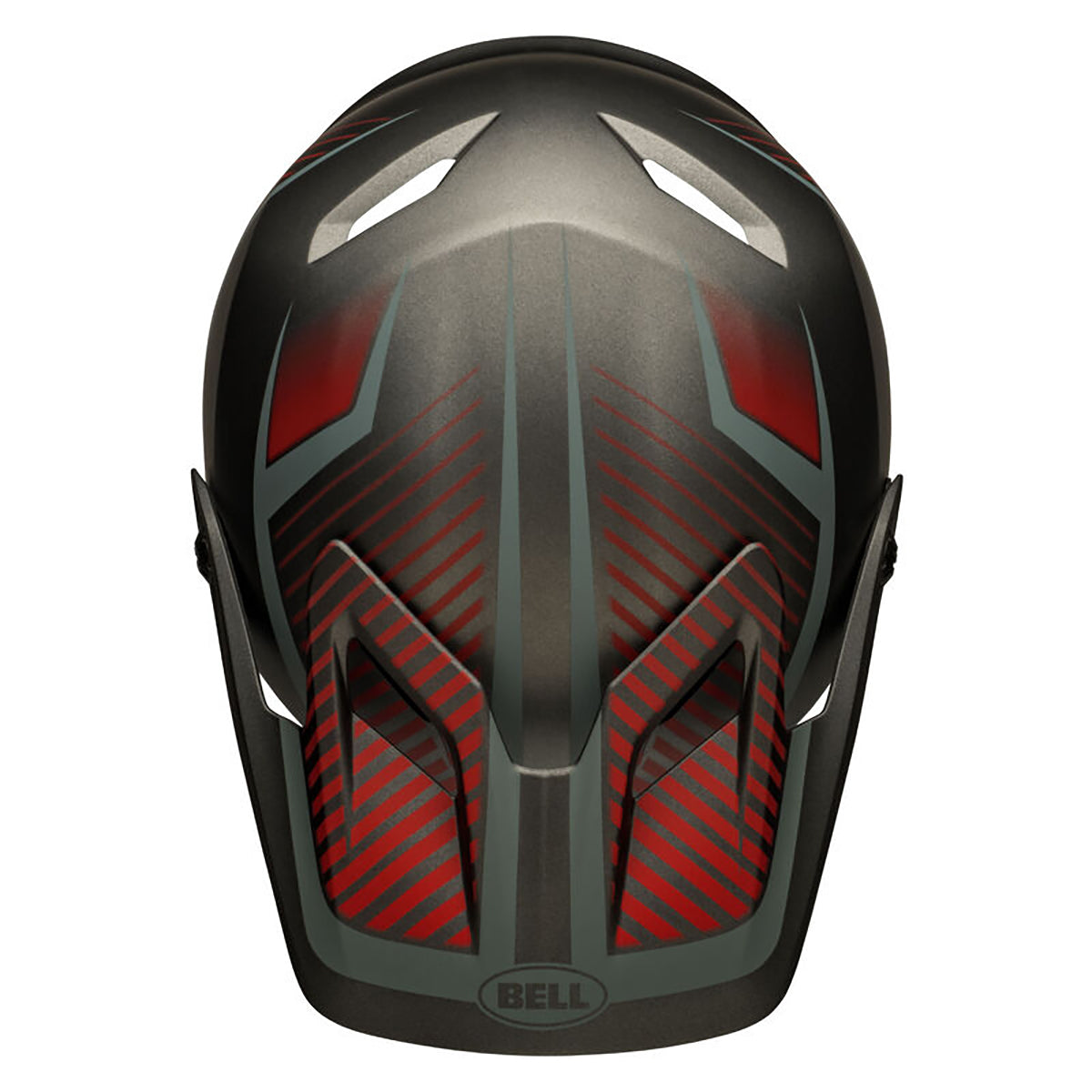 Casque VTT BELL TRANSFER Gris/Rouge