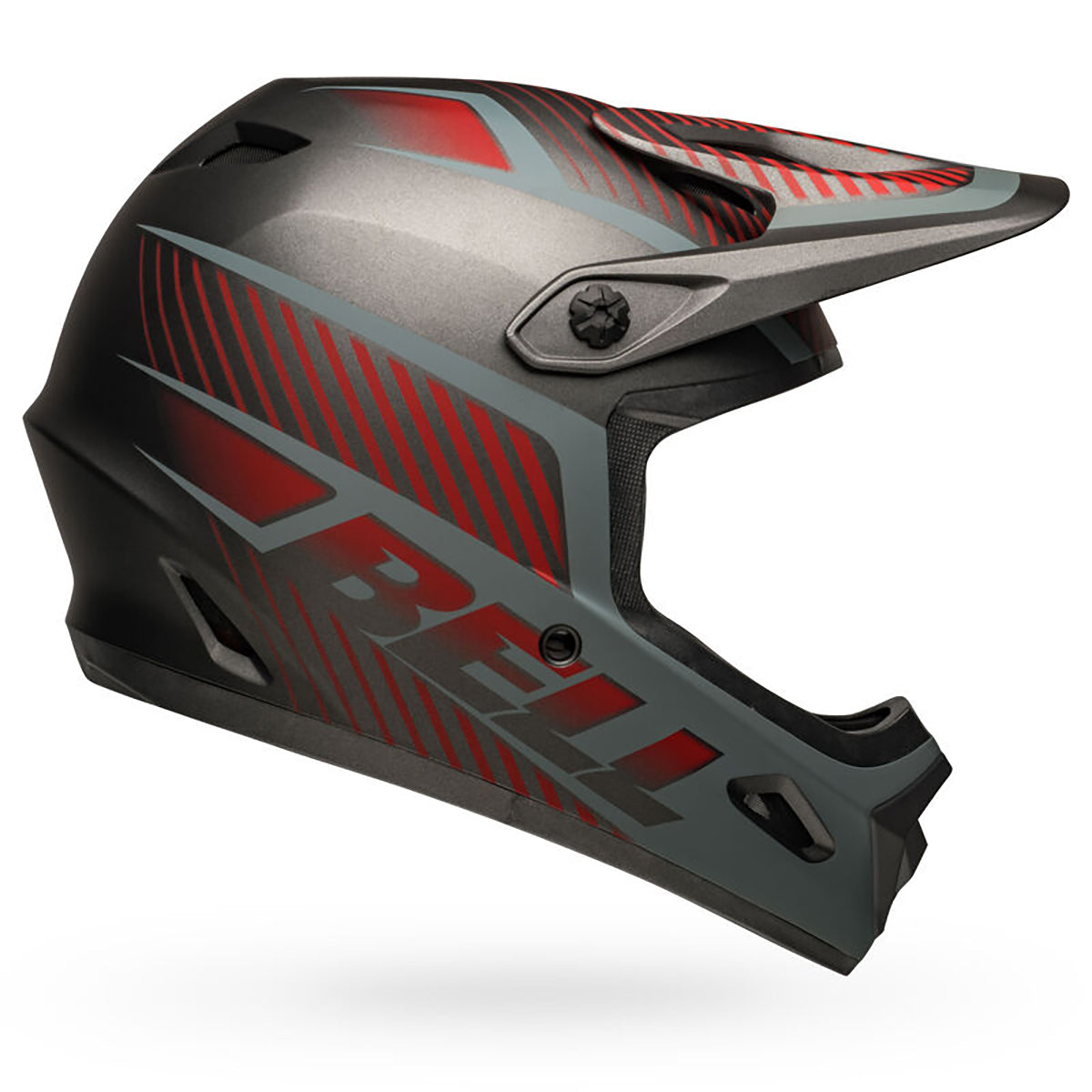 Casque VTT BELL TRANSFER Gris/Rouge