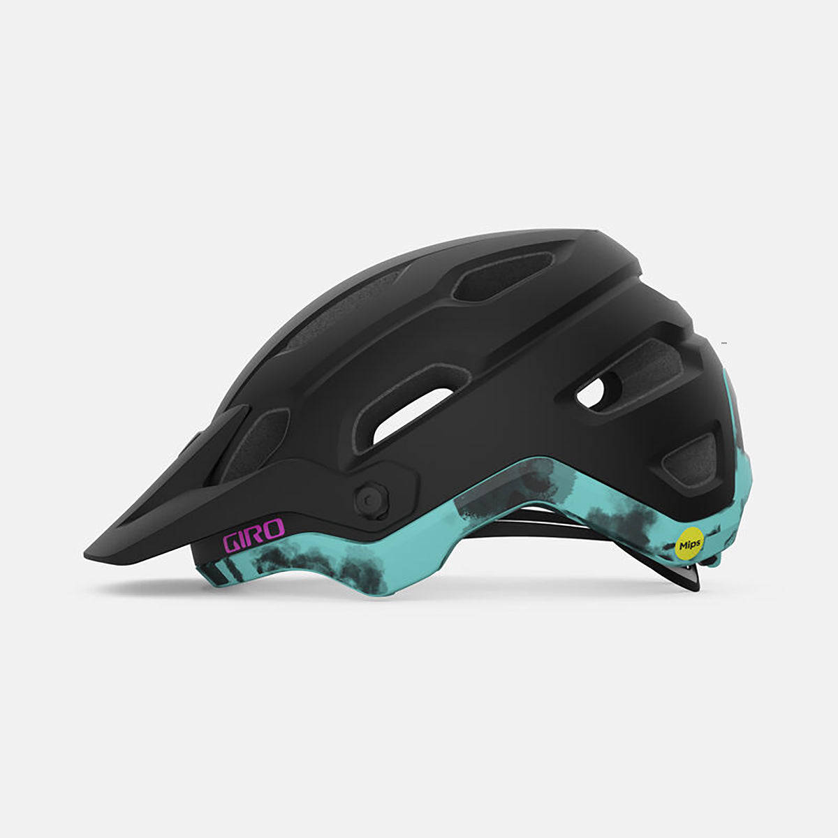 Casque VTT GIRO SOURCE MIPS Femme Noir Mat/Bleu