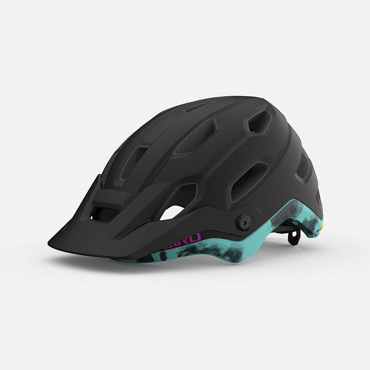 Casque VTT GIRO SOURCE MIPS Femme Noir Mat/Bleu