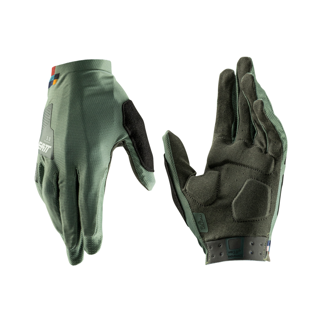 LEATT MTB 3.0 ENDURANCE STEALTH-handsker Grøn