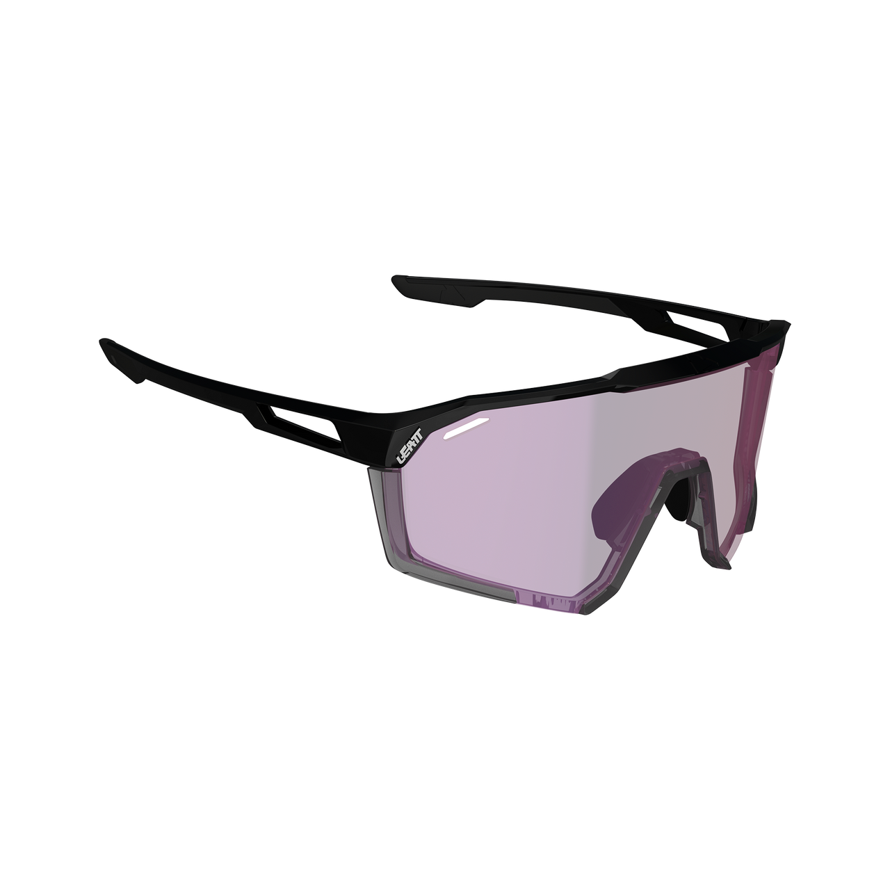 Lunettes LEATT SPEEDVIZ PRO Noir Verre Iriz Cryztal Violet