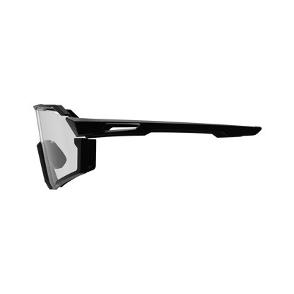 Lunettes LEATT RIDEVIZ PRO SMALL Noir Verre Iriz Argent