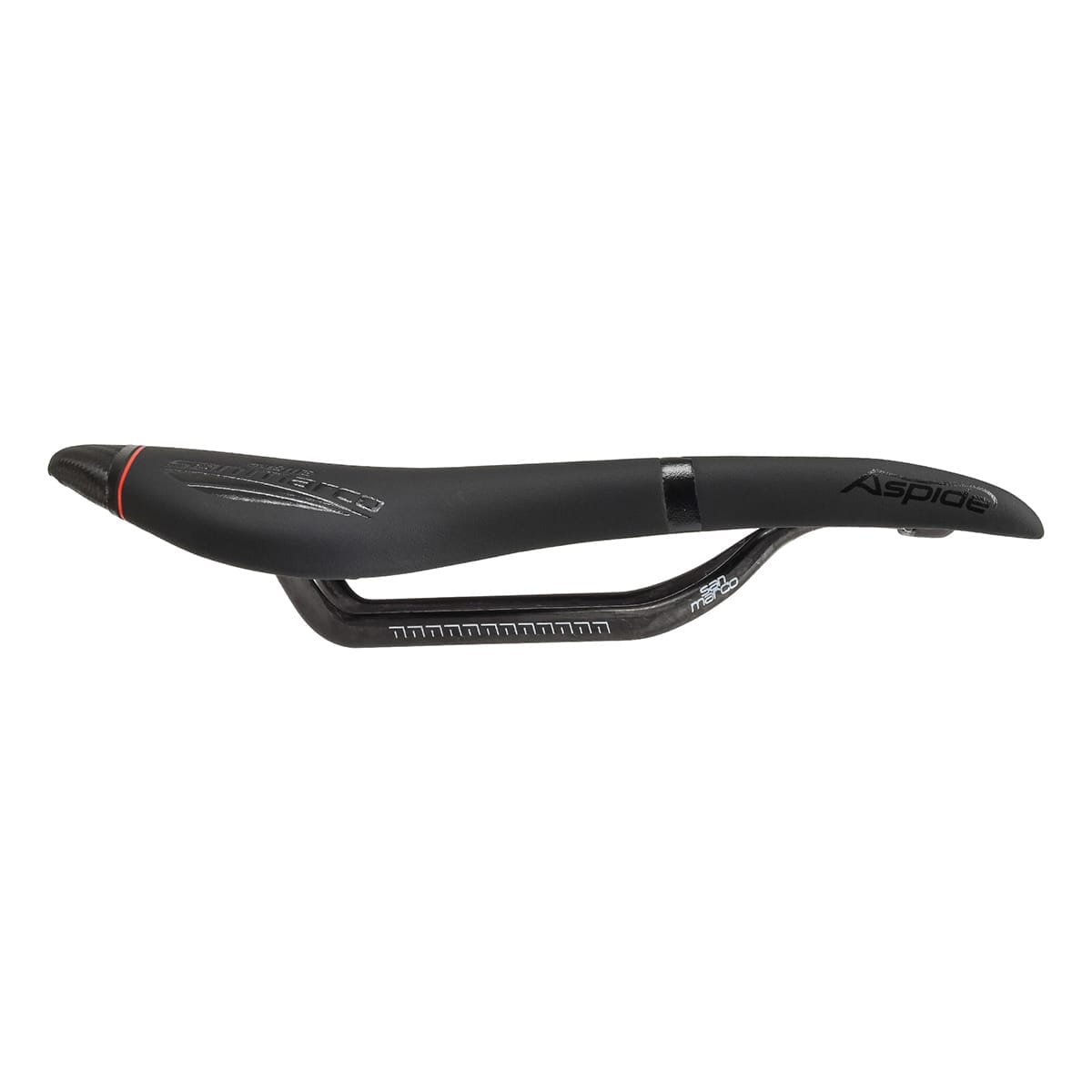 Selle SELLE SAN MARCO ASPIDE CARBON FX OPEN FIT NARROW Rails Carbone