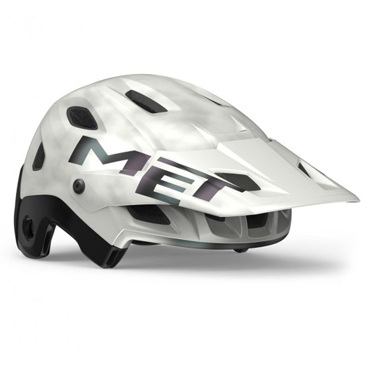 Casque VTT MET PARACHUTE MCR MIPS Blanc Mat