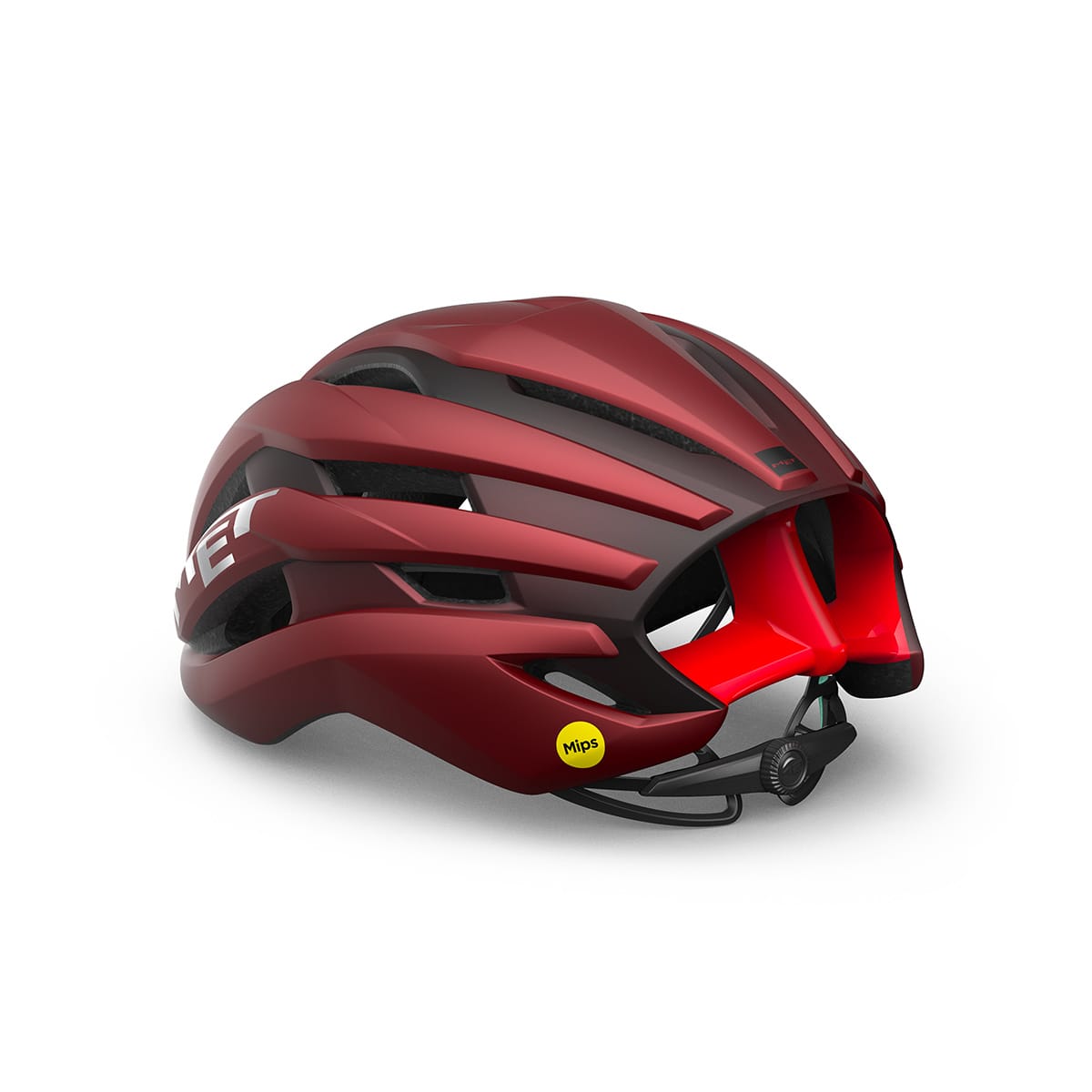 Casque Route MET TRENTA MIPS Rouge Dahlia Mat