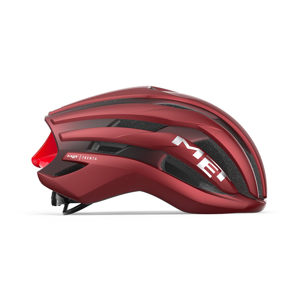 Casque Route MET TRENTA MIPS Rouge Dahlia Mat