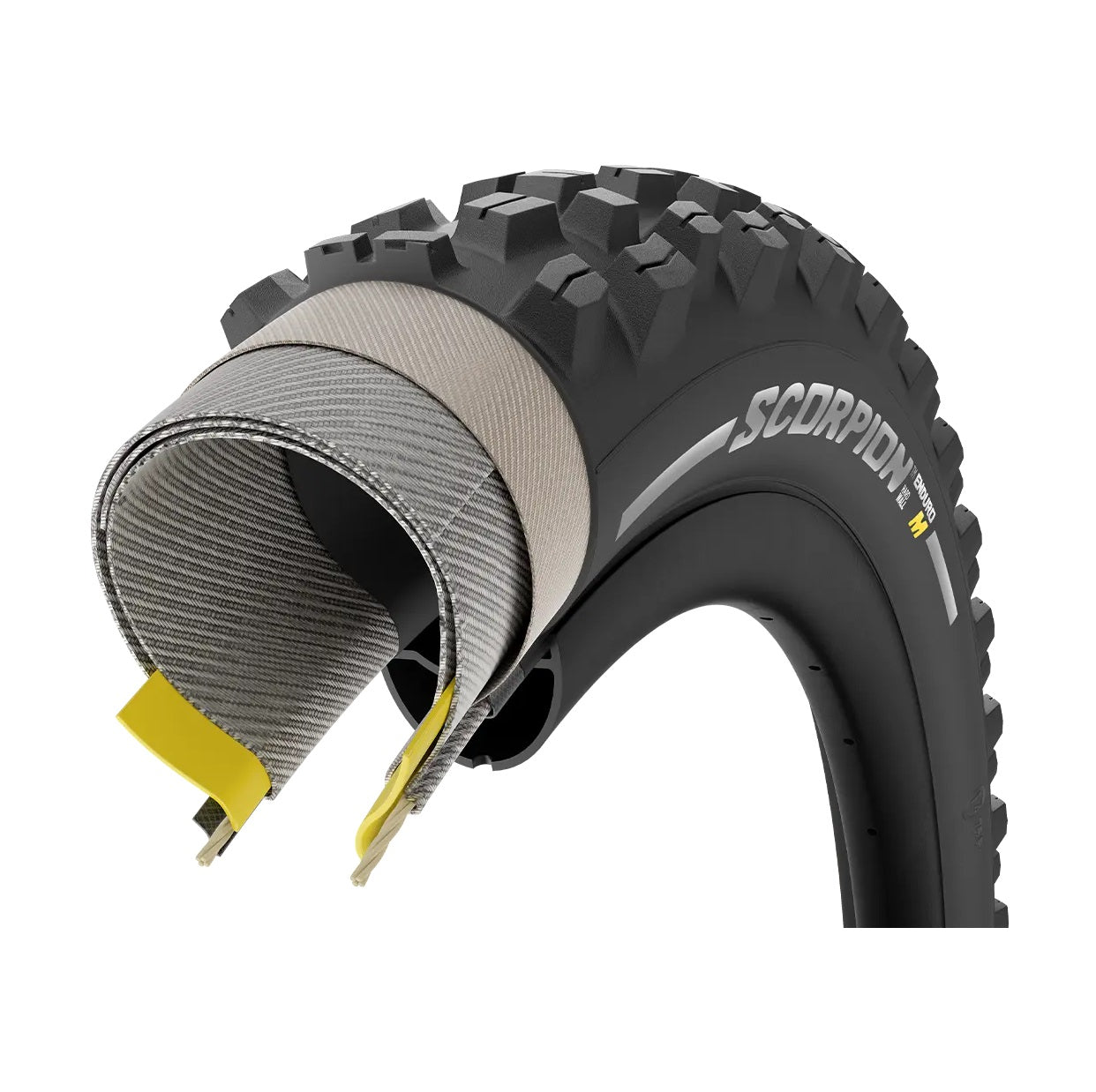 Pneu PIRELLI SCORPION ENDURO M CLASSIC 29x2.4 HardWall Tubeless Ready Souple Marron 4355100