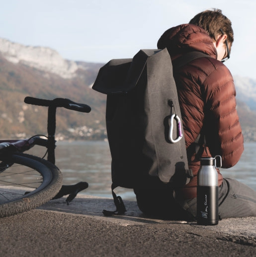 Bidon Thermique ELITE MIA THERMO (550ml) Noir