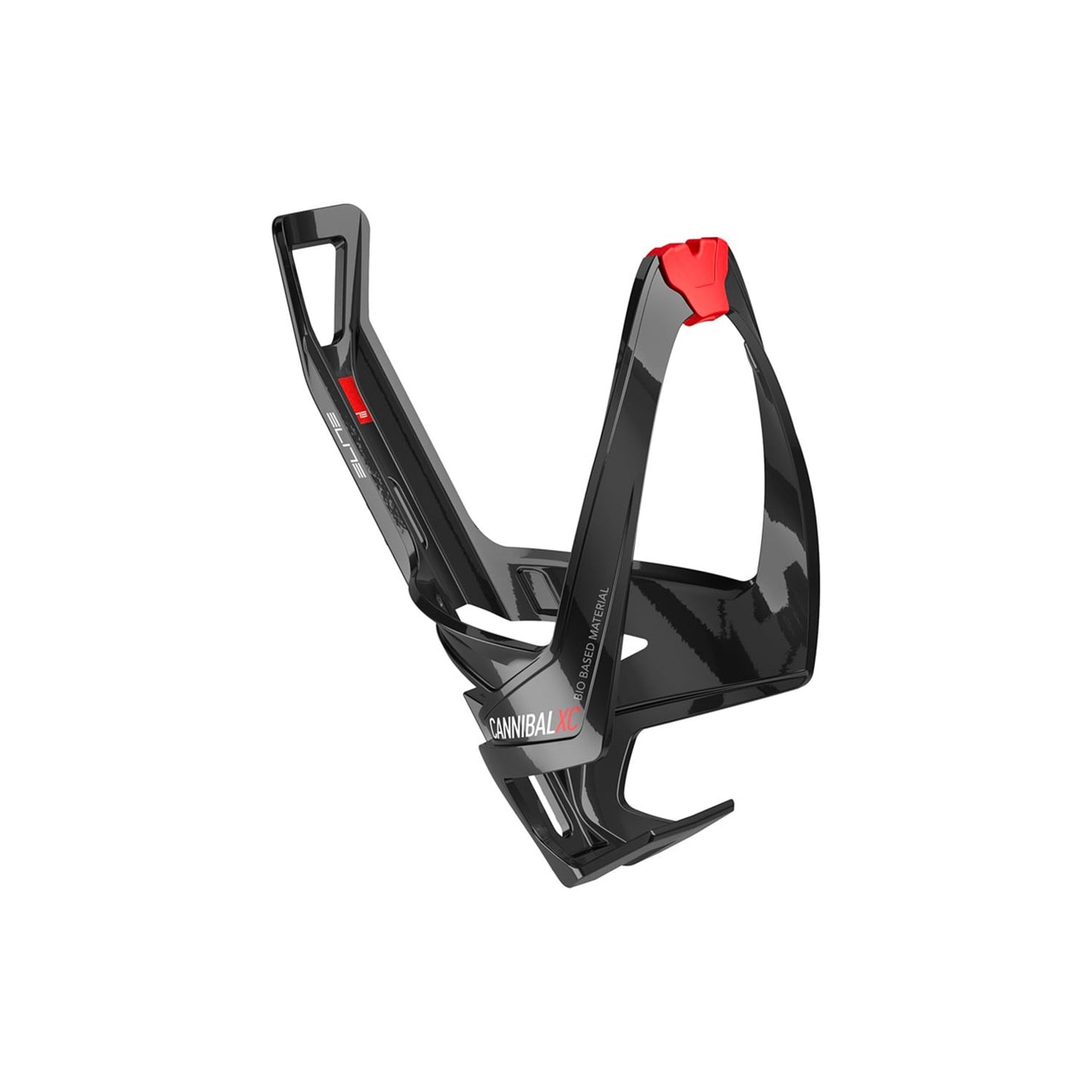 Porte-Bidon ELITE CANNIBAL XC BIO Noir/Rouge