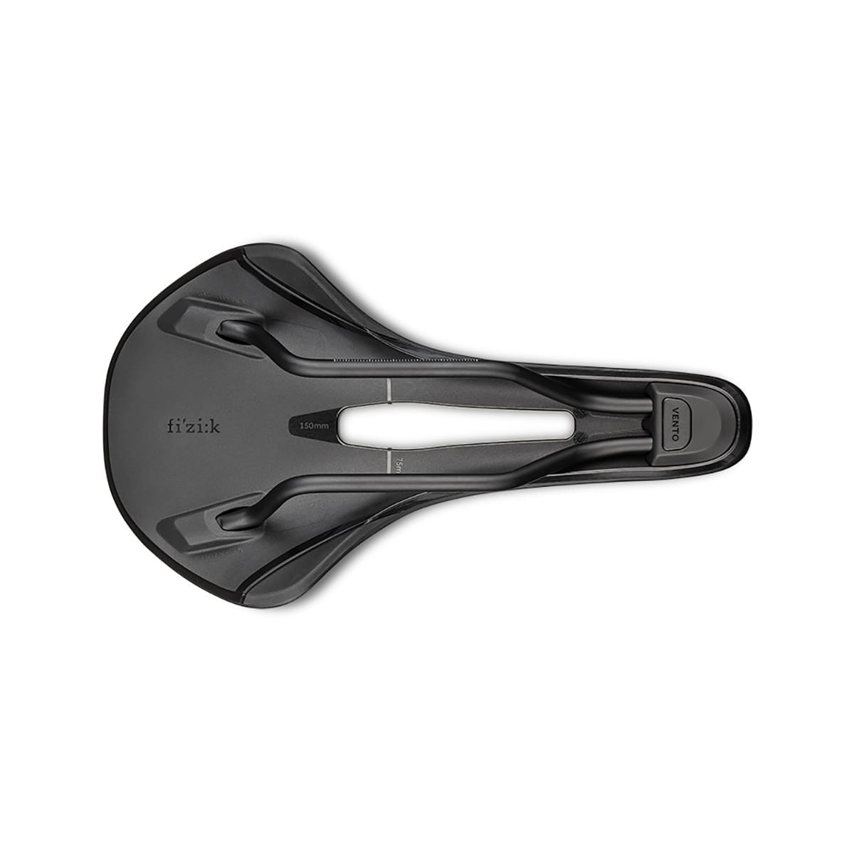 Selle FIZIK VENTO ANTARES R5 150 mm Rails S-Alloy Noir