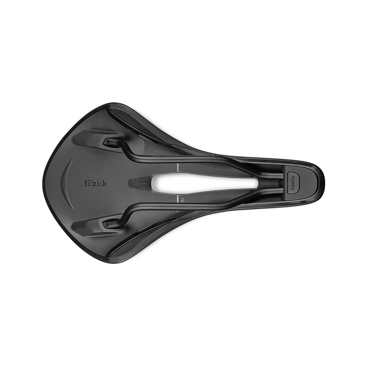 Selle FIZIK TEMPO ALIANTE R5 155mm Rails S-Alloy Noir