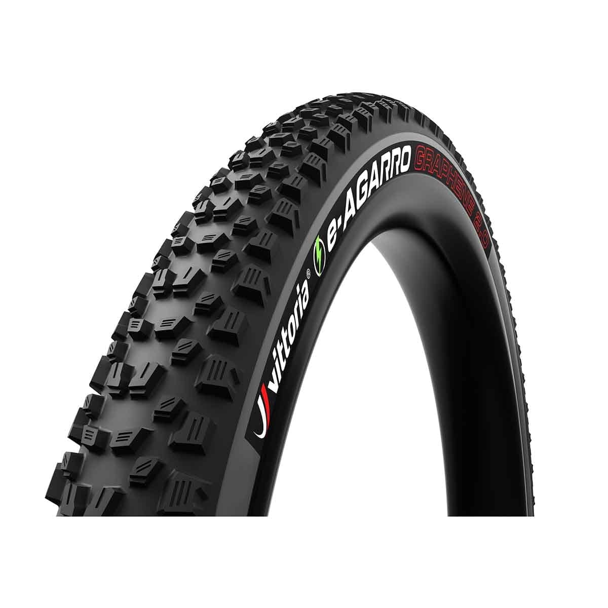 Pneu VITTORIA E-AGARRO 27,5x2,60 TRAIL Graphène 2.0 Tubeless Ready Souple Anthracite 11A00331